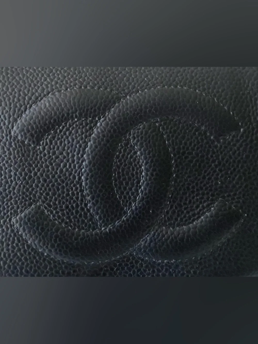 ❤️ CHANEL Caviar Timeless CC Wallet on Chain